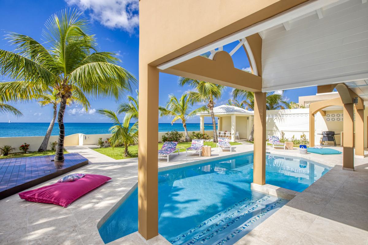 12_Location villa 4 chambres Beacon Hill Saint Martin - piscine